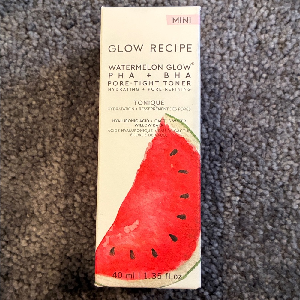 Glow Recipe Watermelon Glow PHA + BHA Toner Duo